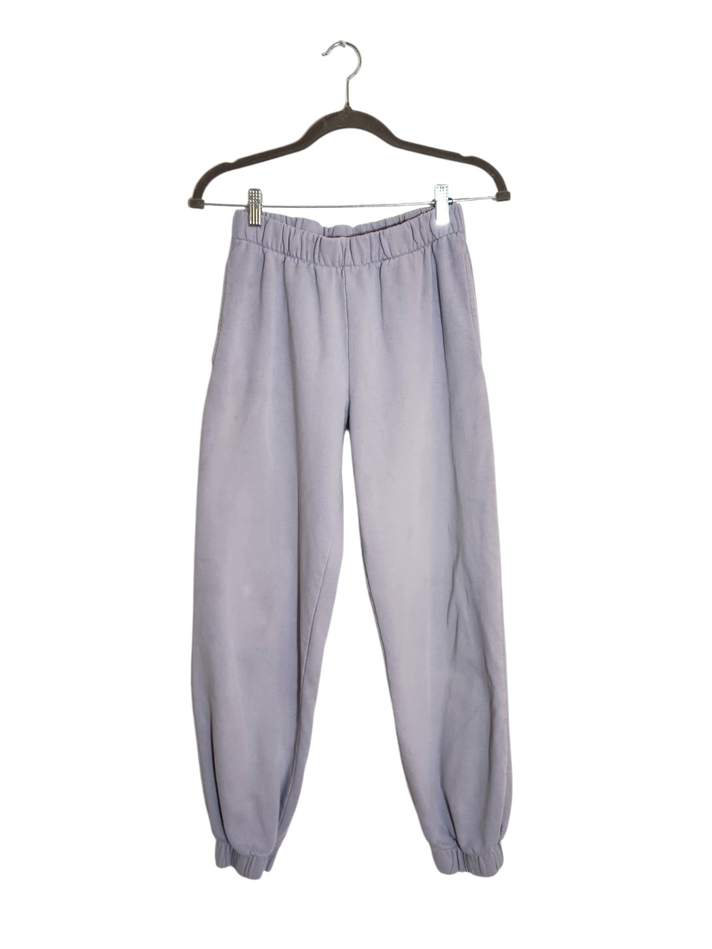 John Galt Light Purple-Gray Sweatpants One Size Flaw